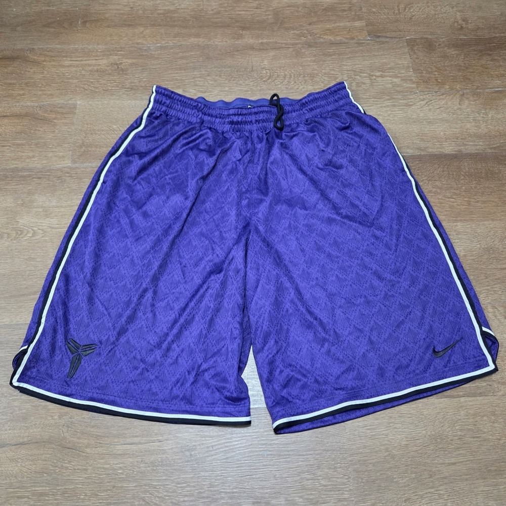 Nike Kobe Bryant Basketball Shorts Mens XXL Snakeskin Mesh Mamba Logo dazzle